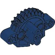 Large Figure Skeletal, Torso, Gear 9 Tooth with 3 Axle Holes and 2 Holes (Matoran) / Dark Blue
