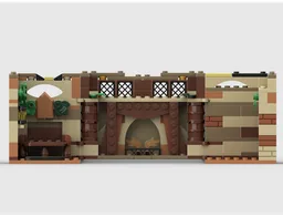 HP Common Room LEGO 76435 modification