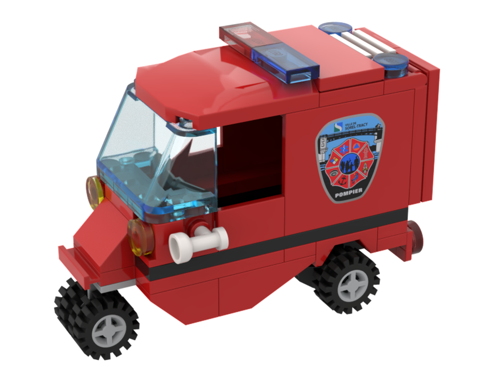 Lego Fire Trike