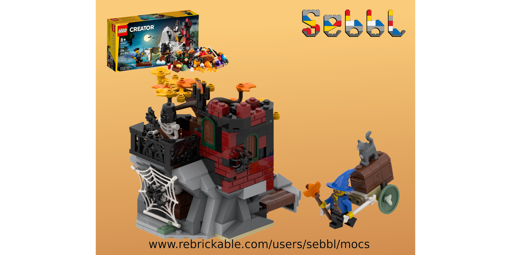 Lego 40597+40608: Majisto's Skeleton Tower Quest