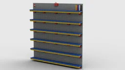 Minifig Wall Display
