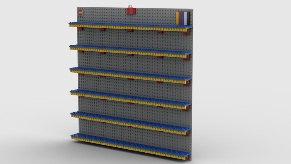 Lego Minifig Wall Display