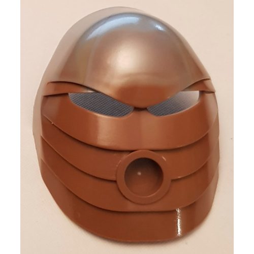 Lego Large Figure Mask Rau with Marbled Pearl Light Gray Pattern (Ahkmou)