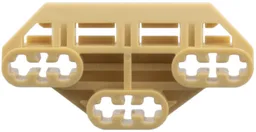 Technic Axle Connector Block 3 x 6 with 6 Axleholes