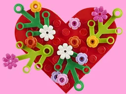 Heart Floral Display