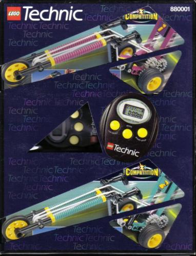 Lego Competition Racers with Stopwatch