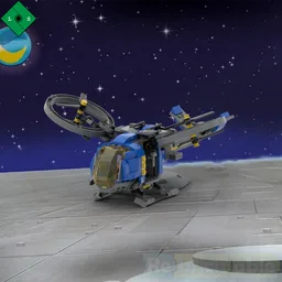 Space attack chopper