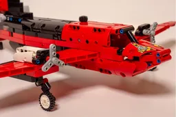 Red Cargo Plane