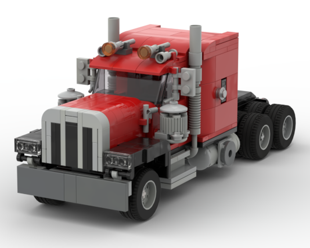 Lego Peterbilt 379 Semi Truck