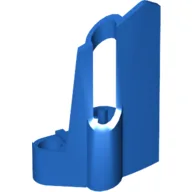 Technic Panel Fairing #24 Small Short, Small Hole, Side B / Blue