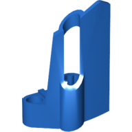 Lego Technic Panel Fairing #24 Small Short, Small Hole, Side B / Blue