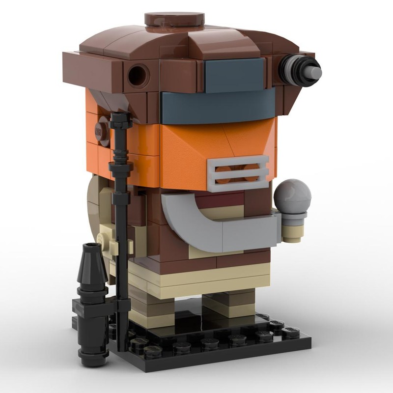 Lego Custom Boushh MOC Brickheadz