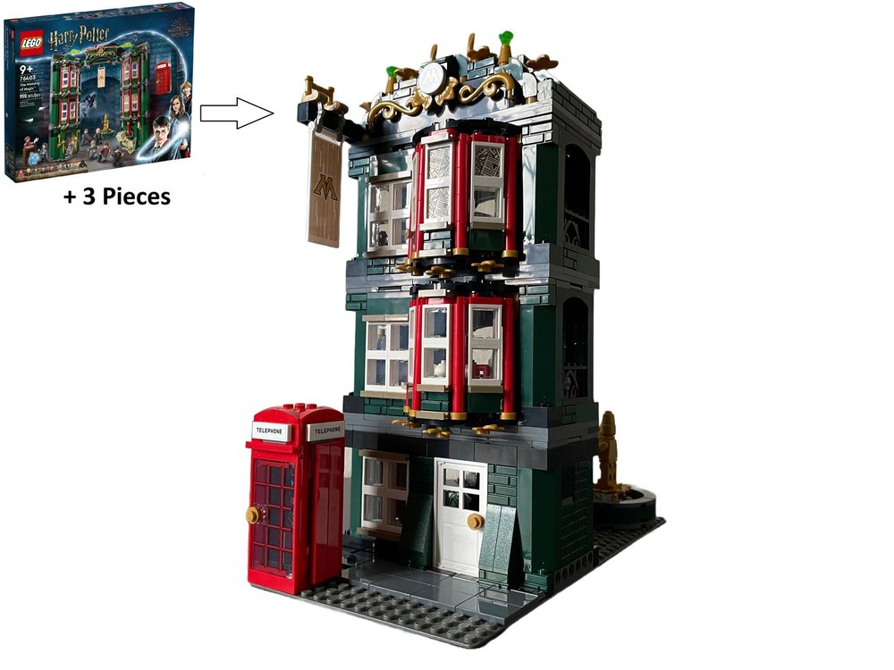 Lego M's Antique Store Modular Alternate build (76403)