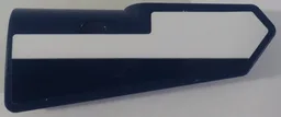 Technic, Panel Fairing #21 Very Small Smooth, Side B with White Stripe Pattern (Sticker) - Set 42154