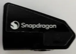 Technic, Panel Fairing # 7 Very Small Smooth Short, Side A with White 'Snapdragon' and Logo Pattern (Sticker) - Set 42165