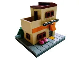 Micro house with garden