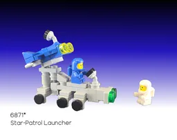 Microscale 6871-1 Star Patrol Launcher for Space Babies