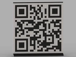 QR Code Base Double-sided for your own QR codes / Doppelseitig für eigene QR-Codes