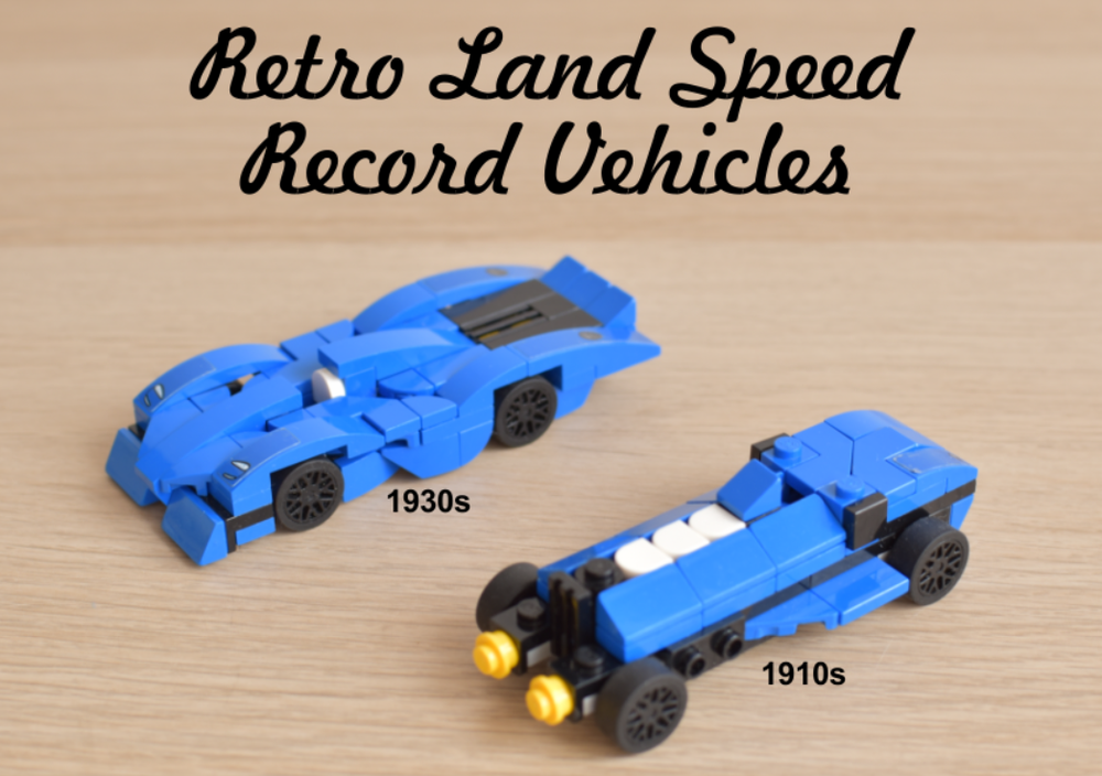 Lego Retro Speed Record Vehicles from 2 30343