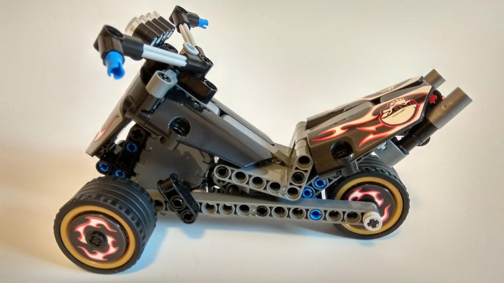 Lego Reverse 3-Wheel Scooter 42046