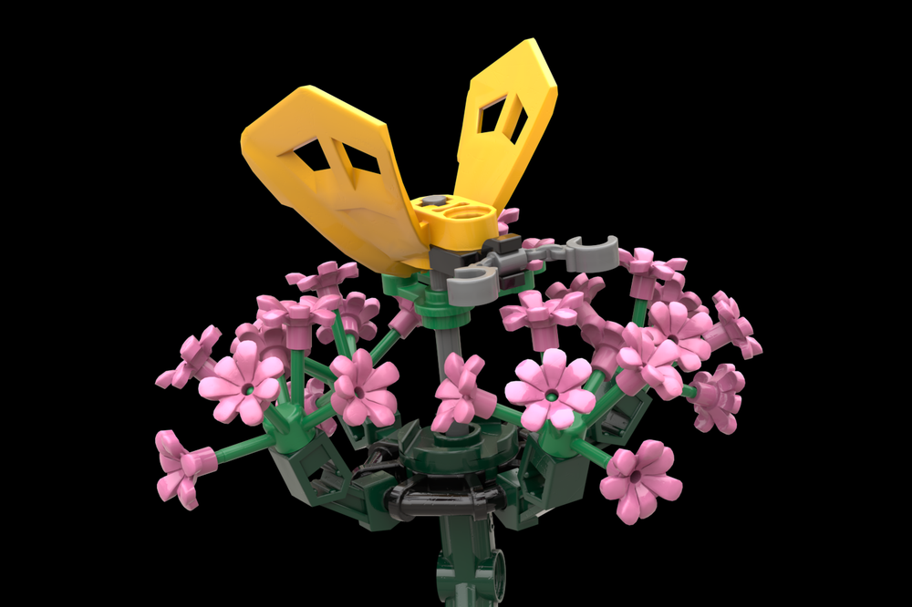 Lego a10 Statice & Brimstone Butterfly - Ultimate Flower Collection