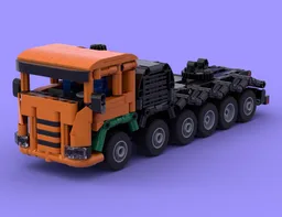 Scania 124 L series 12x4 tractor