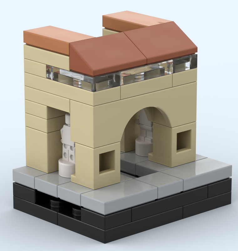 Lego Firenze Galleria degli Uffizi