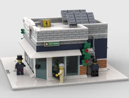 Winter Village - Bank