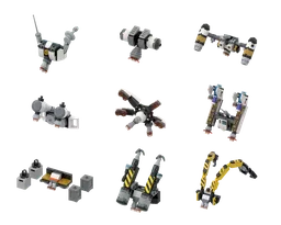 Add-On Pack: Mech Backpacks - (MOC-190608 Modification)