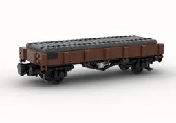 DB Flat Car "Xr35" loaded with Railway Sleeper (8w)