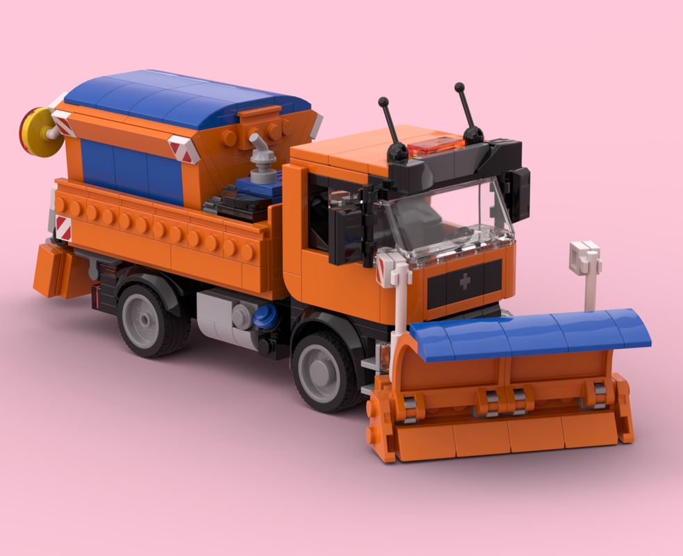 Lego Snow Plow Lorry