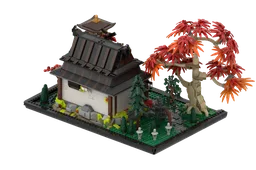 Ninjago Four Weapons Blacksmith Display