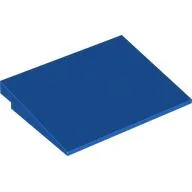 Brick Sloped 10° 6 x 8 / Blue
