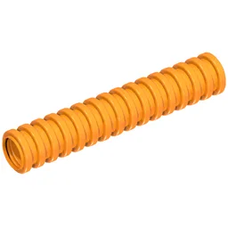 Hose, Ribbed 7mm D. 5L / 4.0cm / Orange