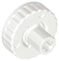 Clutch Outer Side with Axle Connector / White