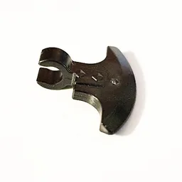 Weapon Axe Head, Clip-on (Viking) [Thin Clip] / Black