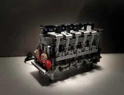 6 cylinder in-line engine