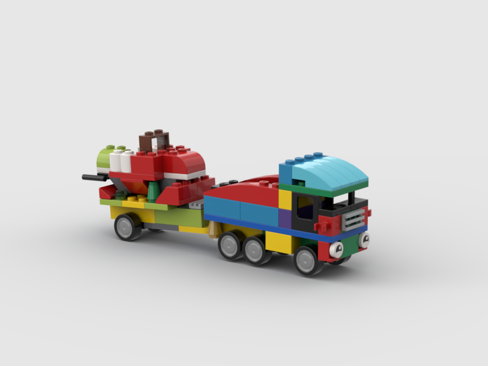 Lego 11001 Truck and motorboat