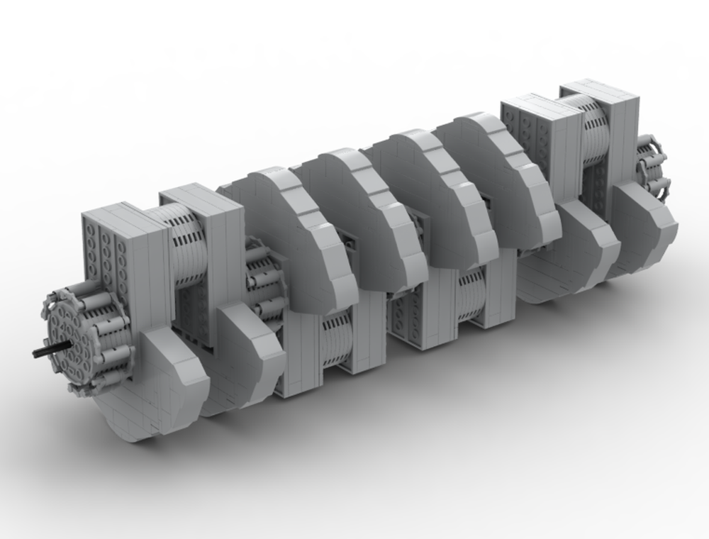 Lego 1:1 scale crankshaft