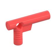 Lego Equipment Hose Nozzle / Gun with Side String Hole Simplified / Coral