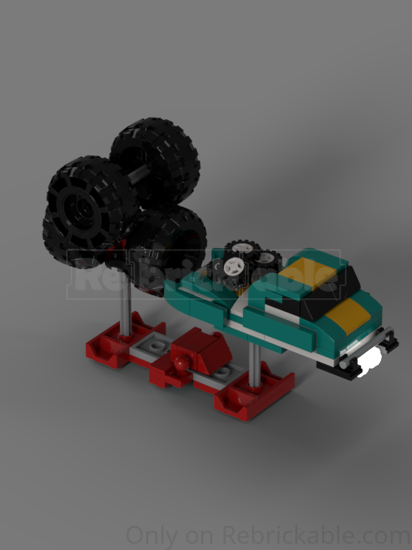 Lego 31101 Flying car tire transporter