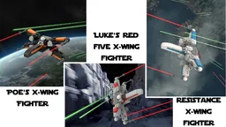 Micro X-Wing Fleet