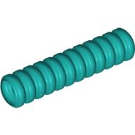 Lego Hose, Ribbed 7mm D. 4L / 3.2cm / Dark Turquoise