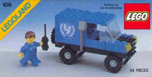 Lego UNICEF Van