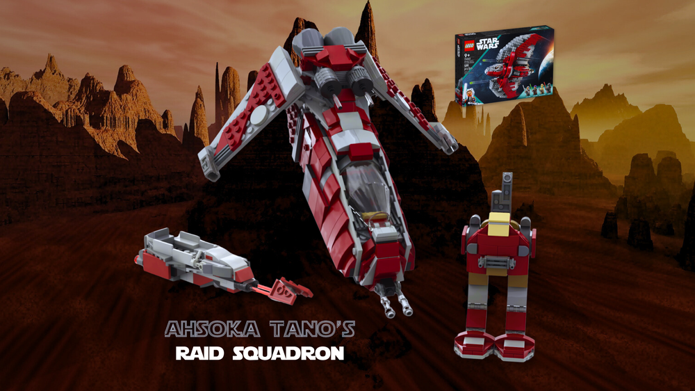 Lego Ahsoka Tano's Raid Squadron - 75362 Alternative