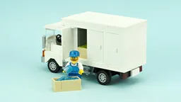 Ice cream delivery truck