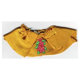Duplo Skirt with Pink Roses / Orange