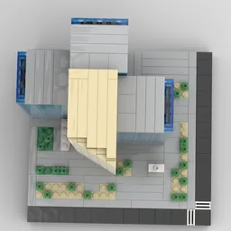 Chase Tower at 1/650th Scale