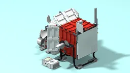 EV3 аir regulating valve (training and laboratory stand)
