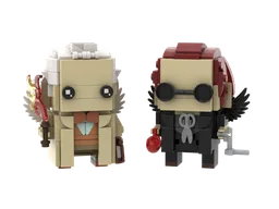 Good Omens brickheadz (updated)